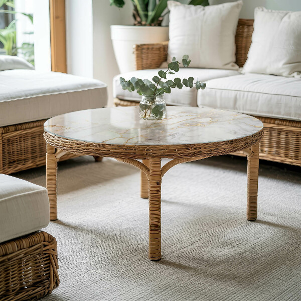 Doska na stôl Mramorový štýl s žilami