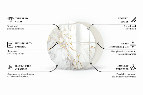 Doska na stôl Vzor inšpirovaný drevom