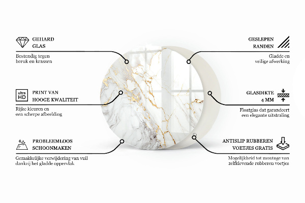 Doska na stôl Štruktúra z prírodného kameňa