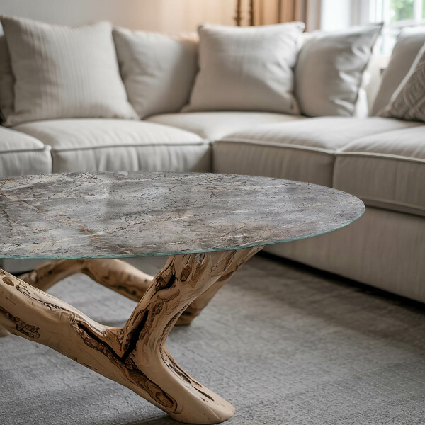 Doska na stôl Mramorový motív v prírode