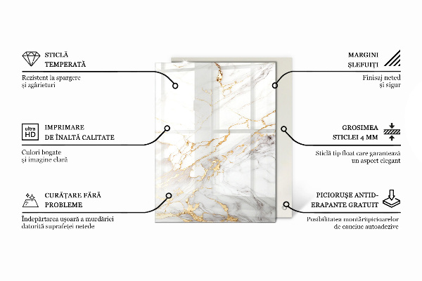 Stolová doska Vzor drevených panelov