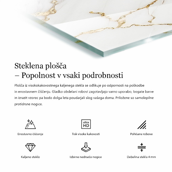 Stolová doska Mramorový vzor