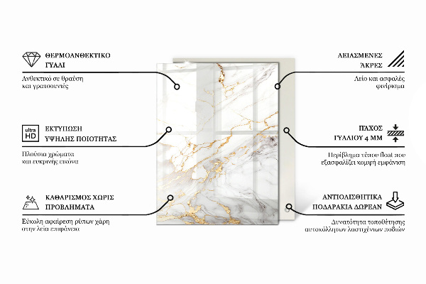 Stolová doska Betón s trhlinami