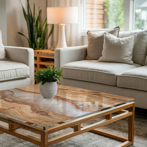 Stolová doska Vzor prírodného dreva a živice