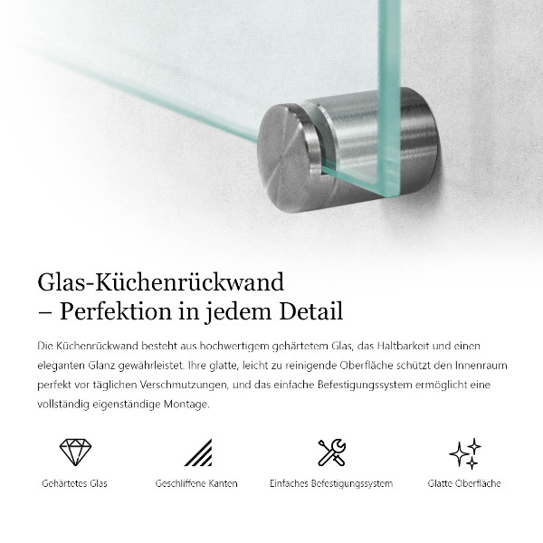 Obklad za kuchynskú linku transparentný 120x60 cm