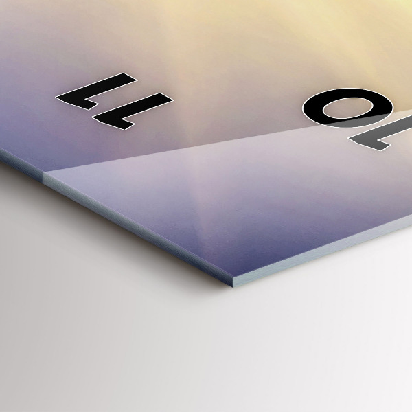 Vertikálne hodiny Horská krajina