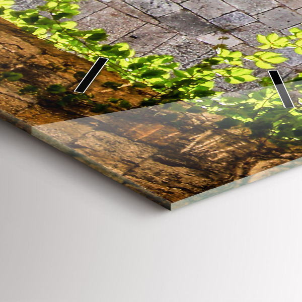 Vertikálne hodiny Malebná ulica Rodosu