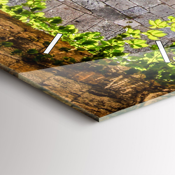 Vertikálne hodiny Malebná ulica Rodosu