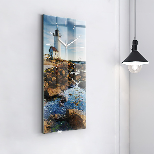 Vertikálne hodiny Maják Annisquam