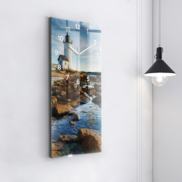 Vertikálne hodiny Maják Annisquam