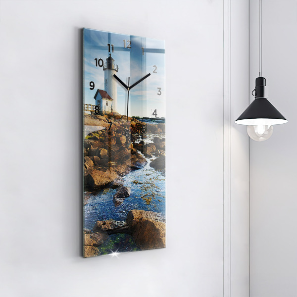 Vertikálne hodiny Maják Annisquam