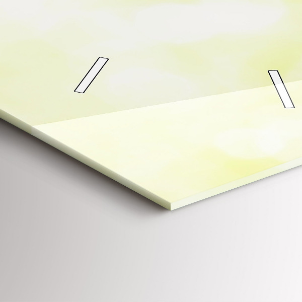 Vertikálne hodiny Zelená tráva