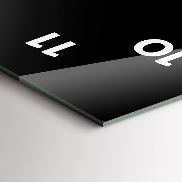 Vertikálne hodiny Šálka horúcej kávy