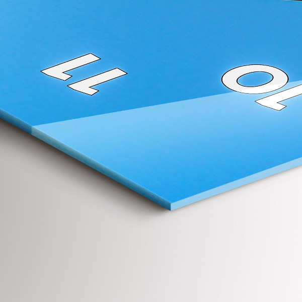 Vertikálne hodiny Výhľad na hory