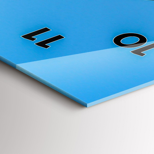 Vertikálne hodiny Výhľad na hory