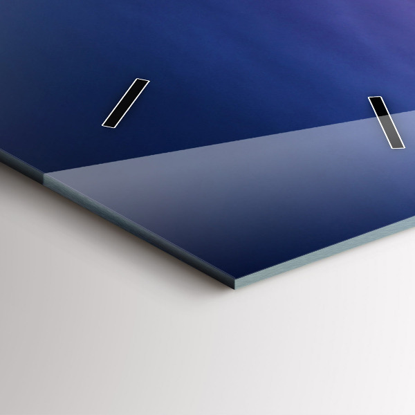 Vertikálne hodiny New York a západ slnka