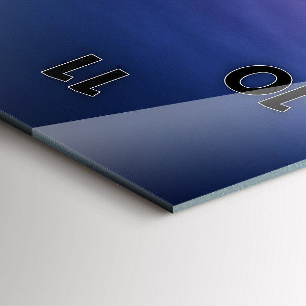 Vertikálne hodiny New York a západ slnka