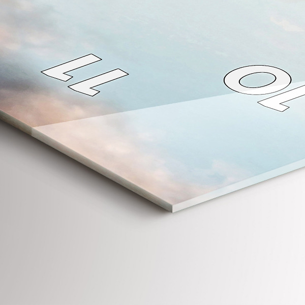 Vertikálne hodiny Panoráma s Eiffelovou vežou