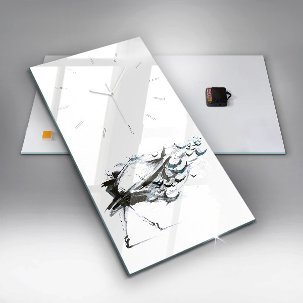 Vertikálne hodiny Žena tancujúca balet