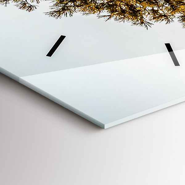 Vertikálne hodiny Strom v horách