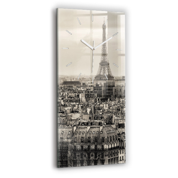 Vertikálne hodiny Panoráma Paríža