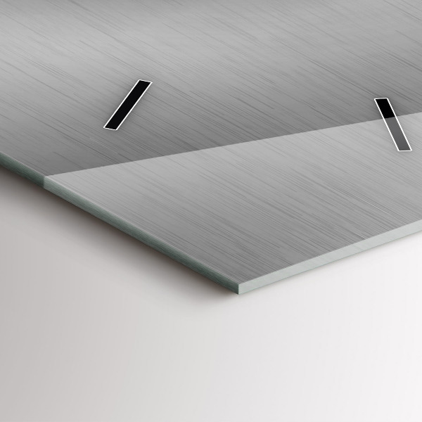 Vertikálne hodiny Šedá kovová abstrakcia