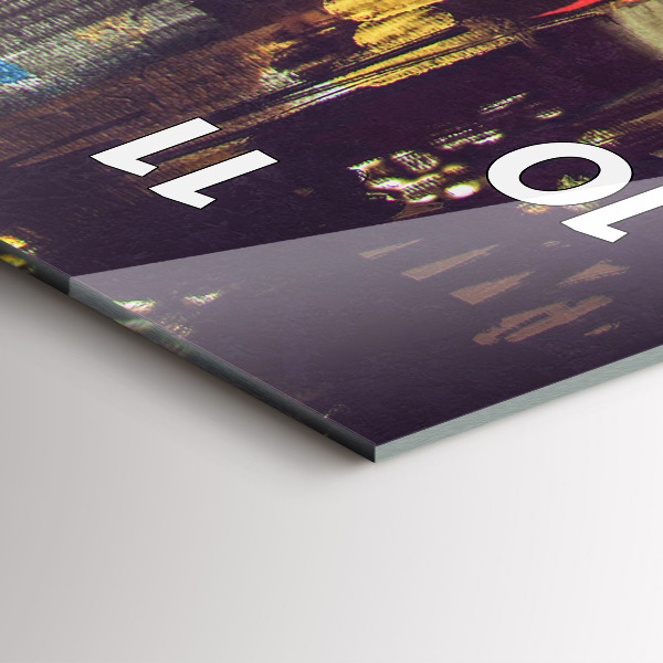 Vertikálne hodiny Maľované mesto