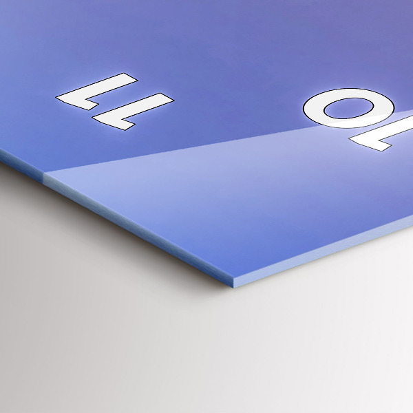 Vertikálne hodiny Pohľad na Barcelonu