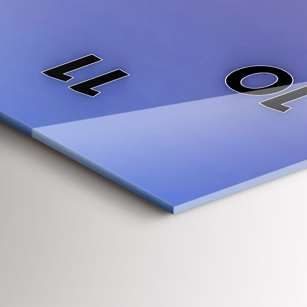 Vertikálne hodiny Pohľad na Barcelonu