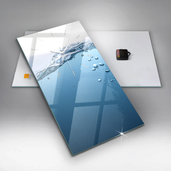 Vertikálne hodiny Pohľad pod vodu