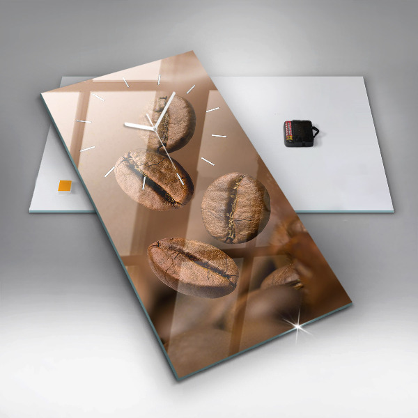 Vertikálne hodiny Abstraktné farby