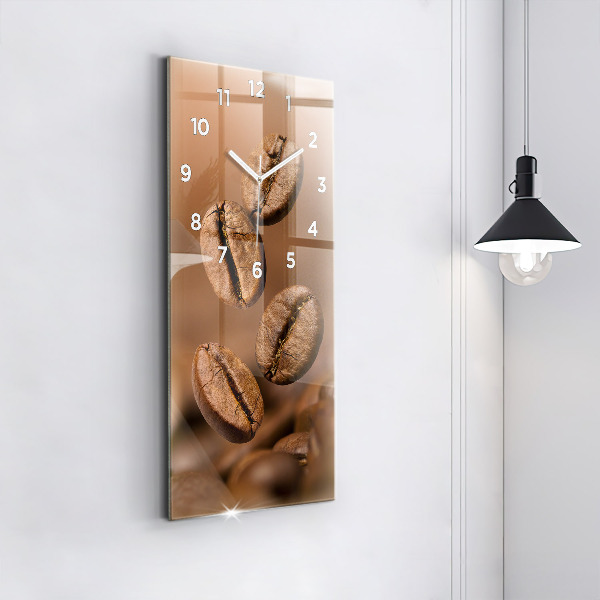 Vertikálne hodiny Abstraktné farby