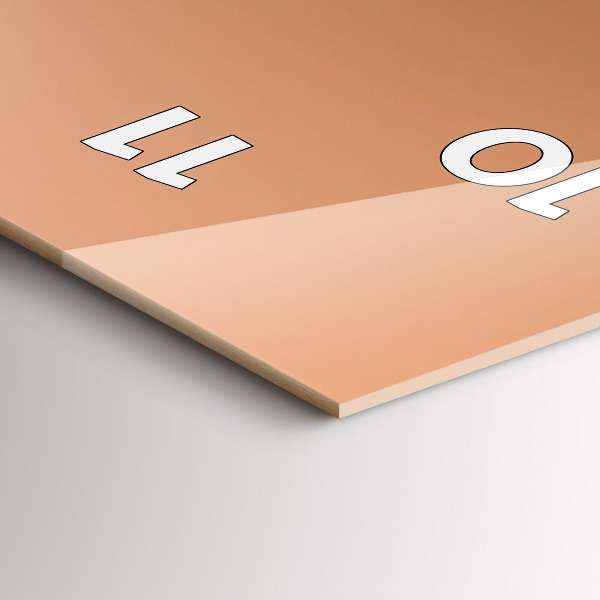 Vertikálne hodiny Abstraktné farby