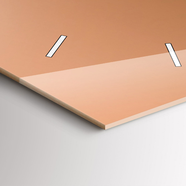 Vertikálne hodiny Abstraktné farby