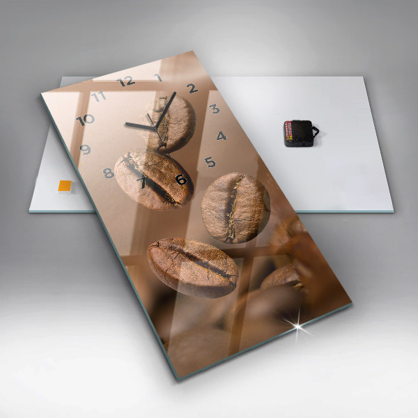 Vertikálne hodiny Abstraktné farby