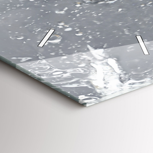 Vertikálne hodiny Citrusové plody vo vode