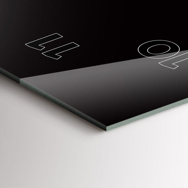 Vertikálne hodiny Pomarančový džús