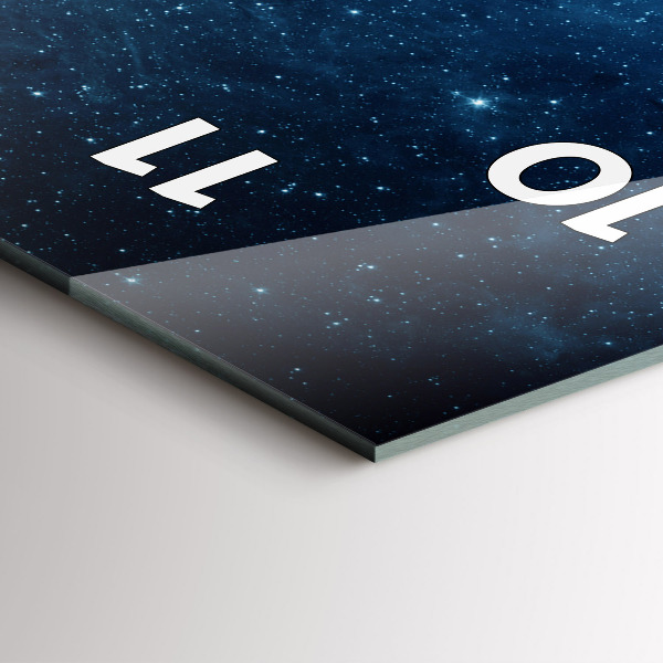 Vertikálne hodiny Zem a galaxia - NASA