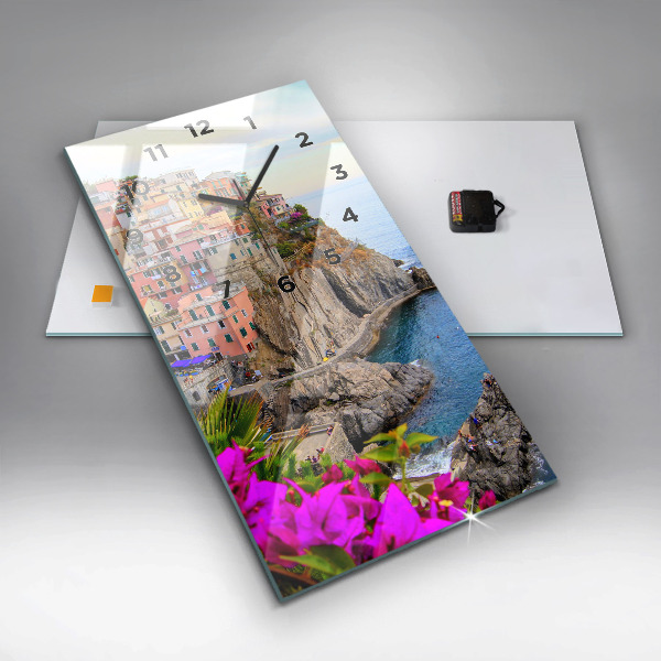 Vertikálne hodiny Pobrežie Cinque Terre