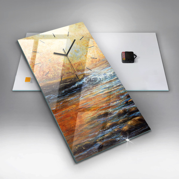 Vertikálne hodiny Umelecké umenie