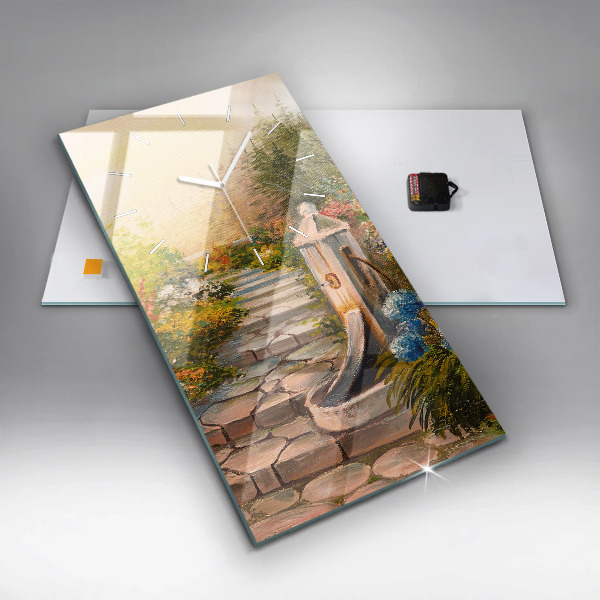 Vertikálne hodiny Zloženie ropy v lese