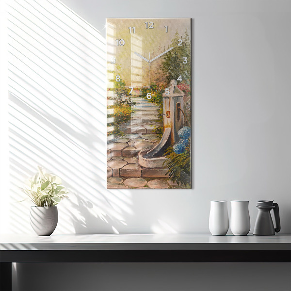 Vertikálne hodiny Zloženie ropy v lese