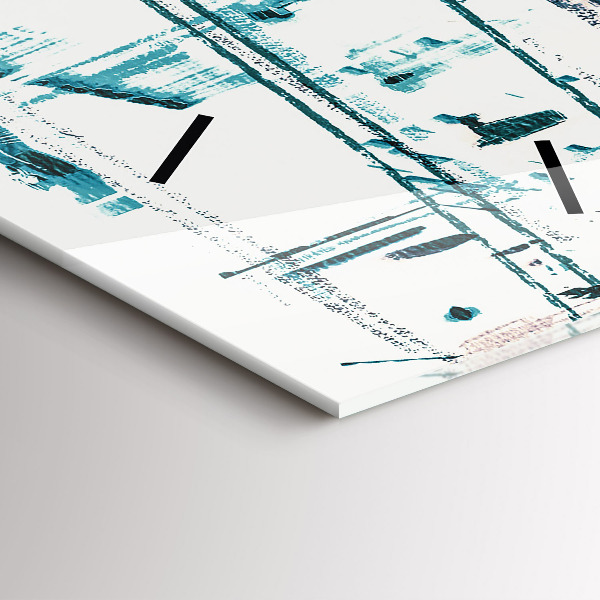 Vertikálne hodiny Pouličné umenie