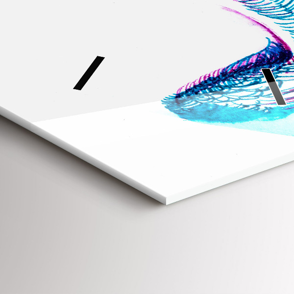 Vertikálne hodiny Imitácia vtáčích krídel