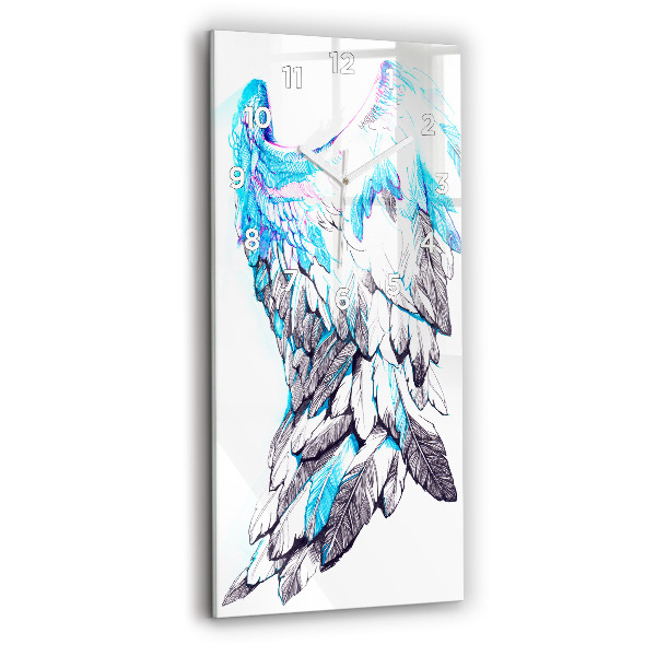 Vertikálne hodiny Imitácia vtáčích krídel