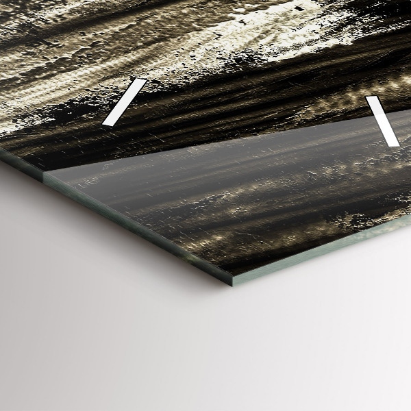 Vertikálne hodiny Žena v daždivej noci