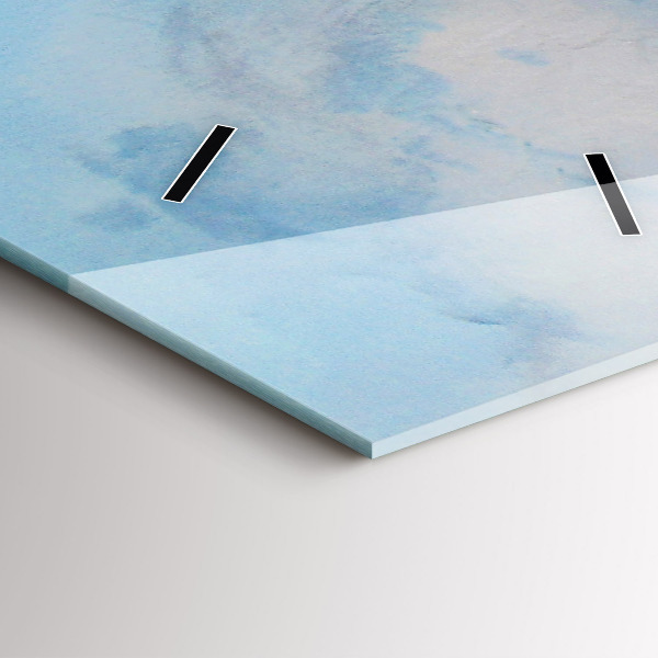 Vertikálne hodiny Loď na vode