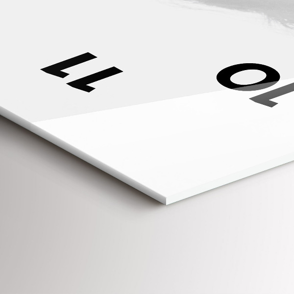 Vertikálne hodiny Portrét ženy