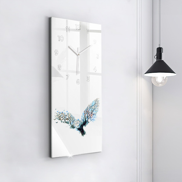 Vertikálne hodiny Sloboda a povaha vtákov