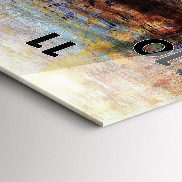 Vertikálne hodiny Street Art Eye